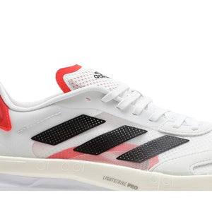 adidas Adizero Boston 10 White Black Solar Red