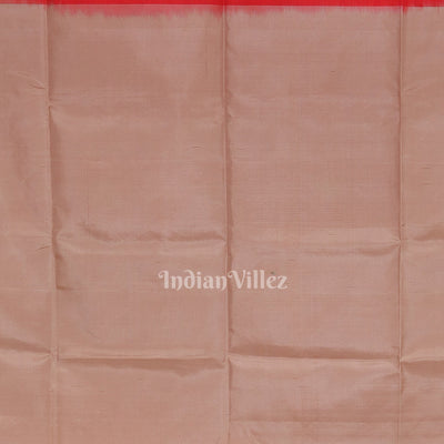 Red Pure Kanjivaram Soft Silk Saree