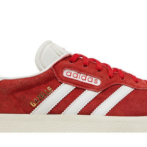 adidas Gazelle Super Red White Gold