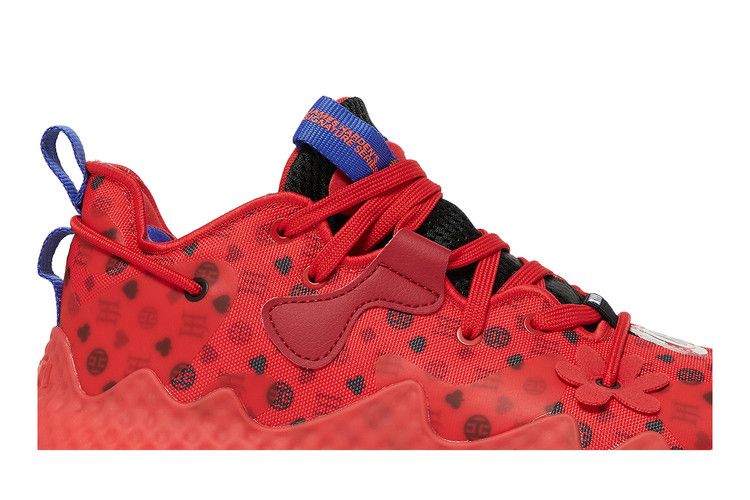 adidas Harden Vol. 6 Vivid Red Monogram