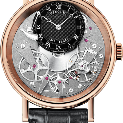 Breguet Tradition  7057 Black & Grey Dial 40 MM Watch for Men