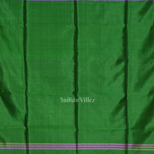 Lavender Green Pure Bishnupuri Silk Saree