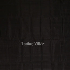 Black Pasapalli Theme Odisha Ikat Designer Silk Saree