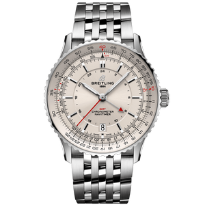 Breitling Navitimer Automatic GMT Cream Dial Men 41mm