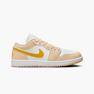 Jordan | AIR JORDAN 1 LOW  { SAIL/YELLOW OCHRE-PALE VANILLA-WHITE