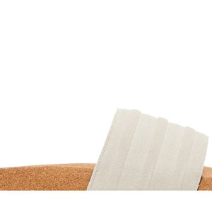 adidas adilette Premium Slides Wonder White Cork