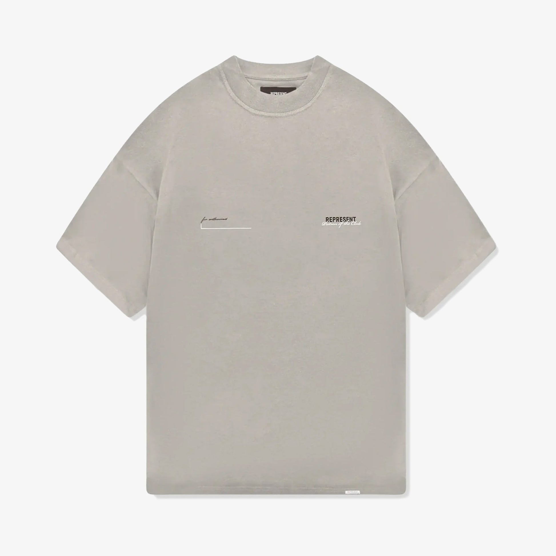 REPRESENT | PATRON OF THE CLUB T-SHIRT { MUDSTONE