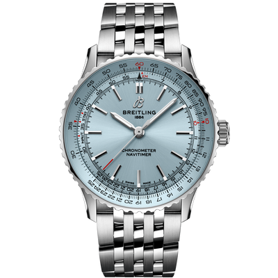Breitling Navitimer Automatic Mint Blue Dial Men 41mm