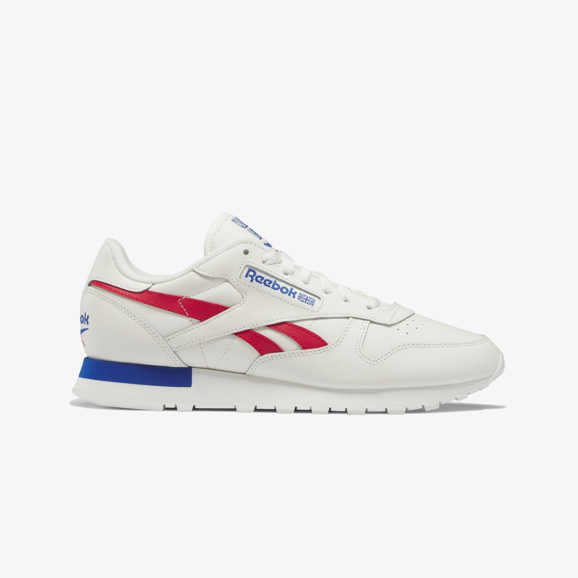 Reebok | CLASSIC LEATHER  { VECTOR RED/VECTOR BLUE/WHITE
