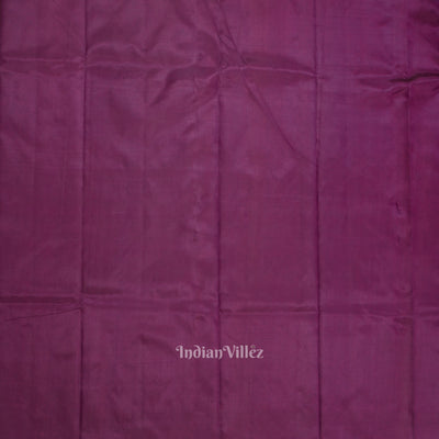 Purple Designer Katan Banarasi Silk Saree