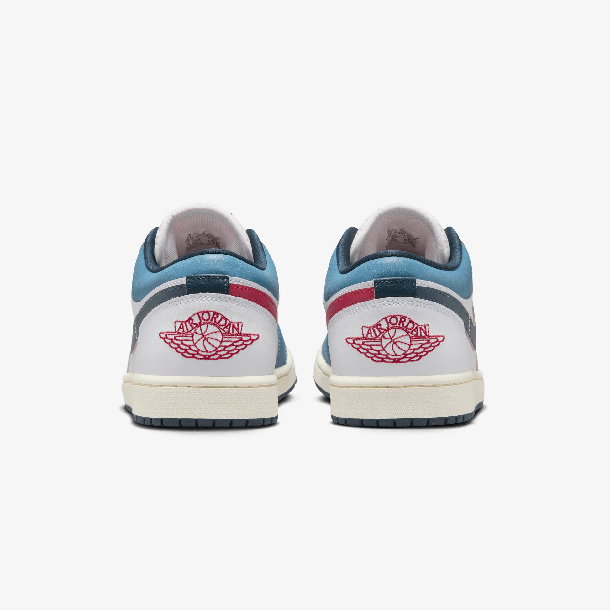 JORDAN | AIR JORDAN 1 LOW SE { WHITE/ARMORY NAVY-AEGEAN STORM