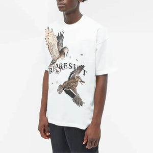 Represent | BIRDS OF PREY T-SHIRT  { WHITE
