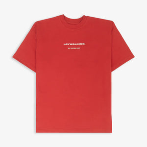 JAYWALKING | BASICS T-SHIRT { RED
