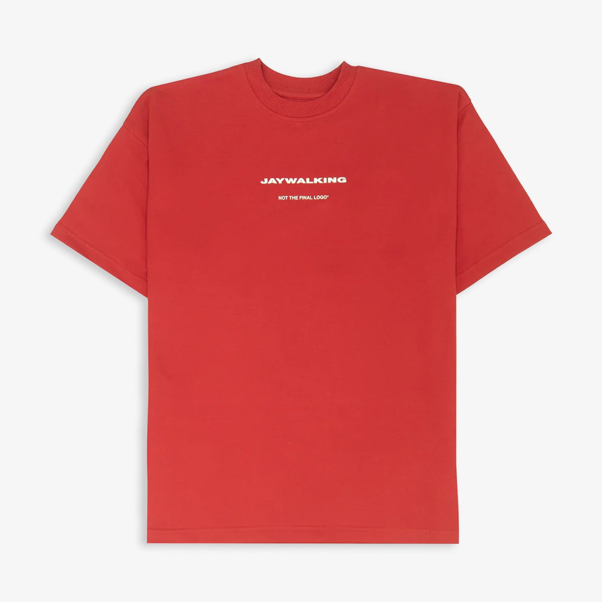 JAYWALKING | BASICS T-SHIRT { RED