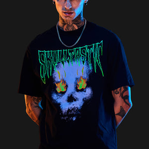 Skulltastic Halloween Glow In The Dark T-Shirt
