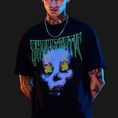 Skulltastic Halloween Glow In The Dark T-Shirt