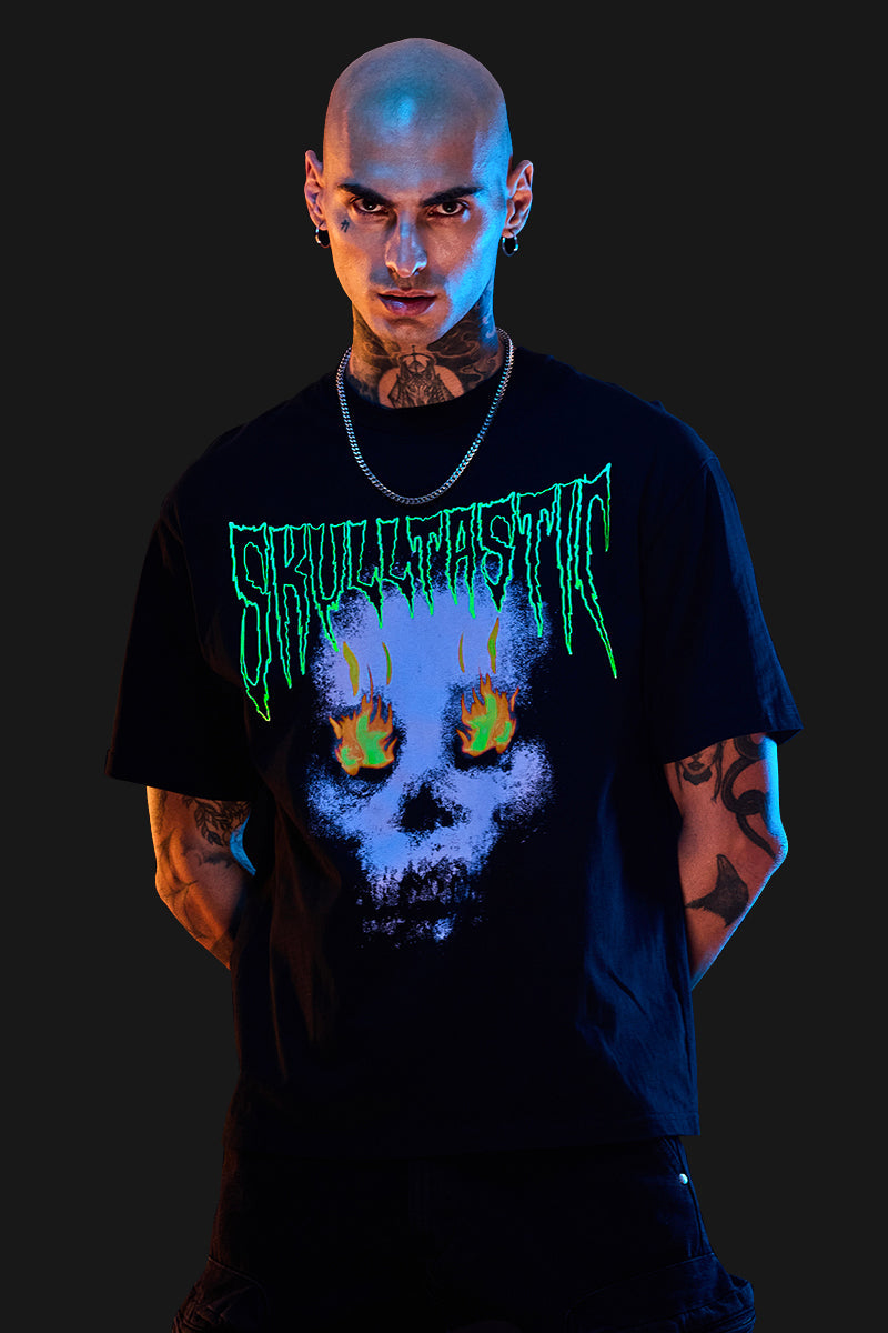 Skulltastic Halloween Glow In The Dark T-Shirt