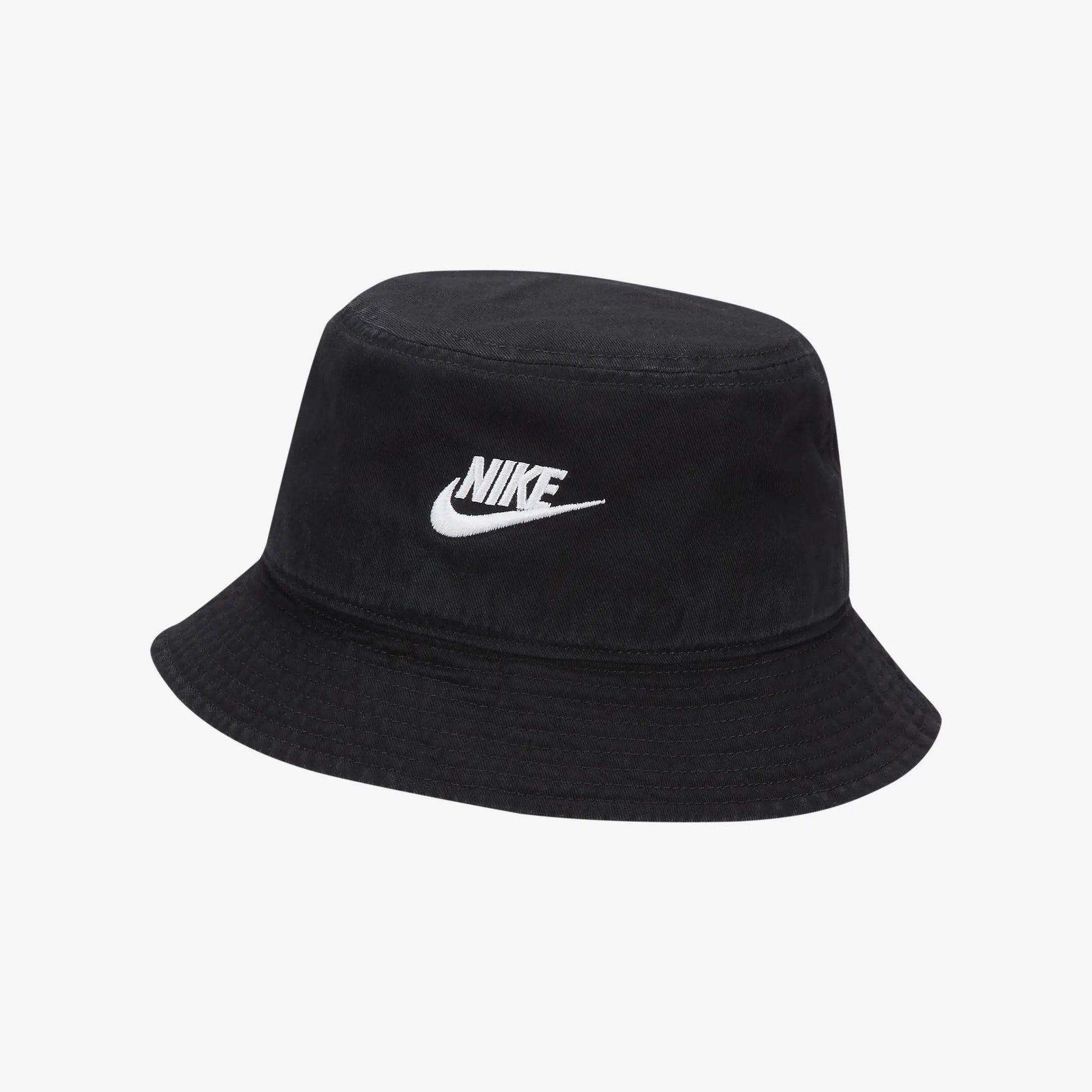 Nike | FUTURA WASHED BUCKET HAT  { BLACK/WHITE