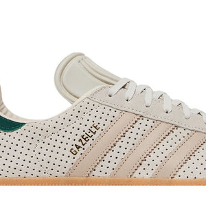 adidas Gazelle Aluminium Wonder Beige Collegiate Green
