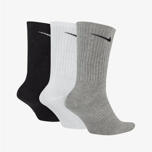NIKE | PERFORMANCE LIGHTWEIGHT TRAINING CREW SOCKS (3 PAIRS) { MULTI-COLOR
