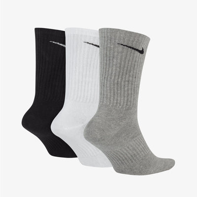 NIKE | PERFORMANCE LIGHTWEIGHT TRAINING CREW SOCKS (3 PAIRS) { MULTI-COLOR