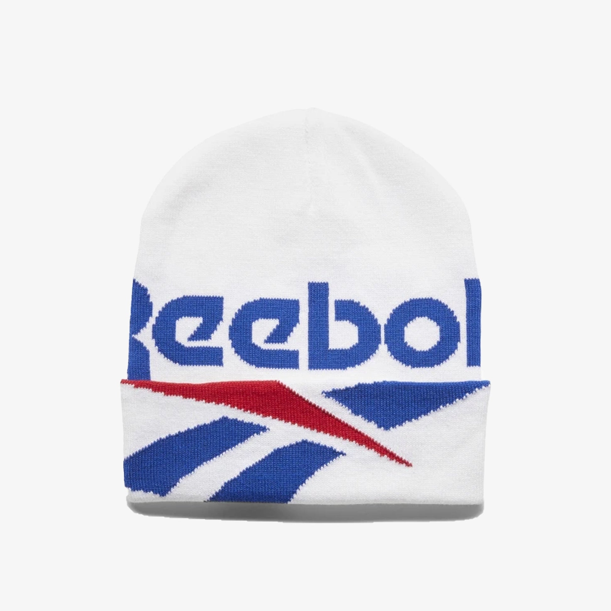 Reebok | CLASSICS LOST AND FOUND BEANIE  { WHITE/BLUE