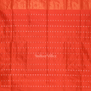 Dark Black Buti Design Bomkai Sambalpuri Silk saree