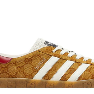 adidas Gazelle Gucci Original GG Beige Brown