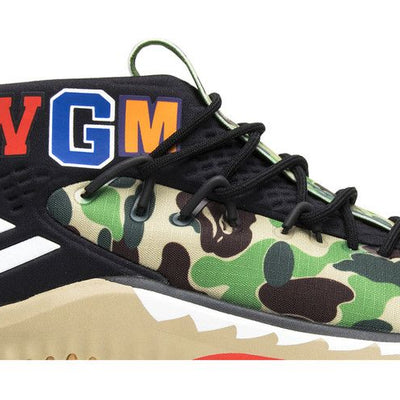 adidas Dame 4 A Bathing Ape Camo