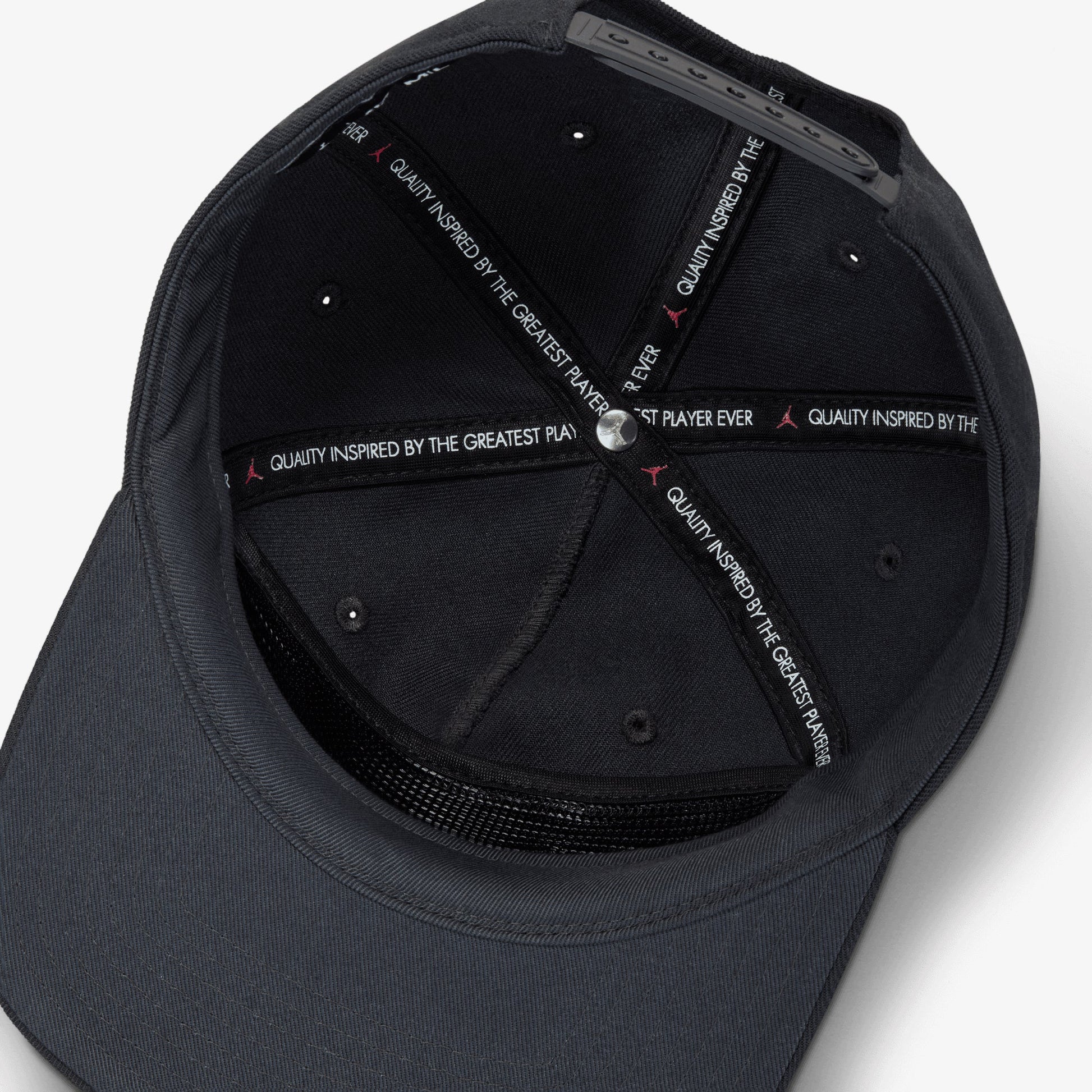 JORDAN | AIRJORDAN PRO UNSTRUCTURED FLAT BILL HAT { OFF NOIR/OFF NOIR