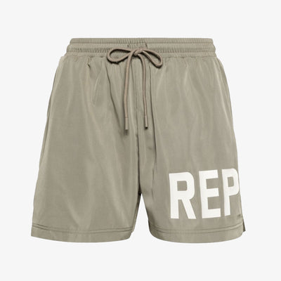 Represent | SWIM SHORTS  { KHAKI