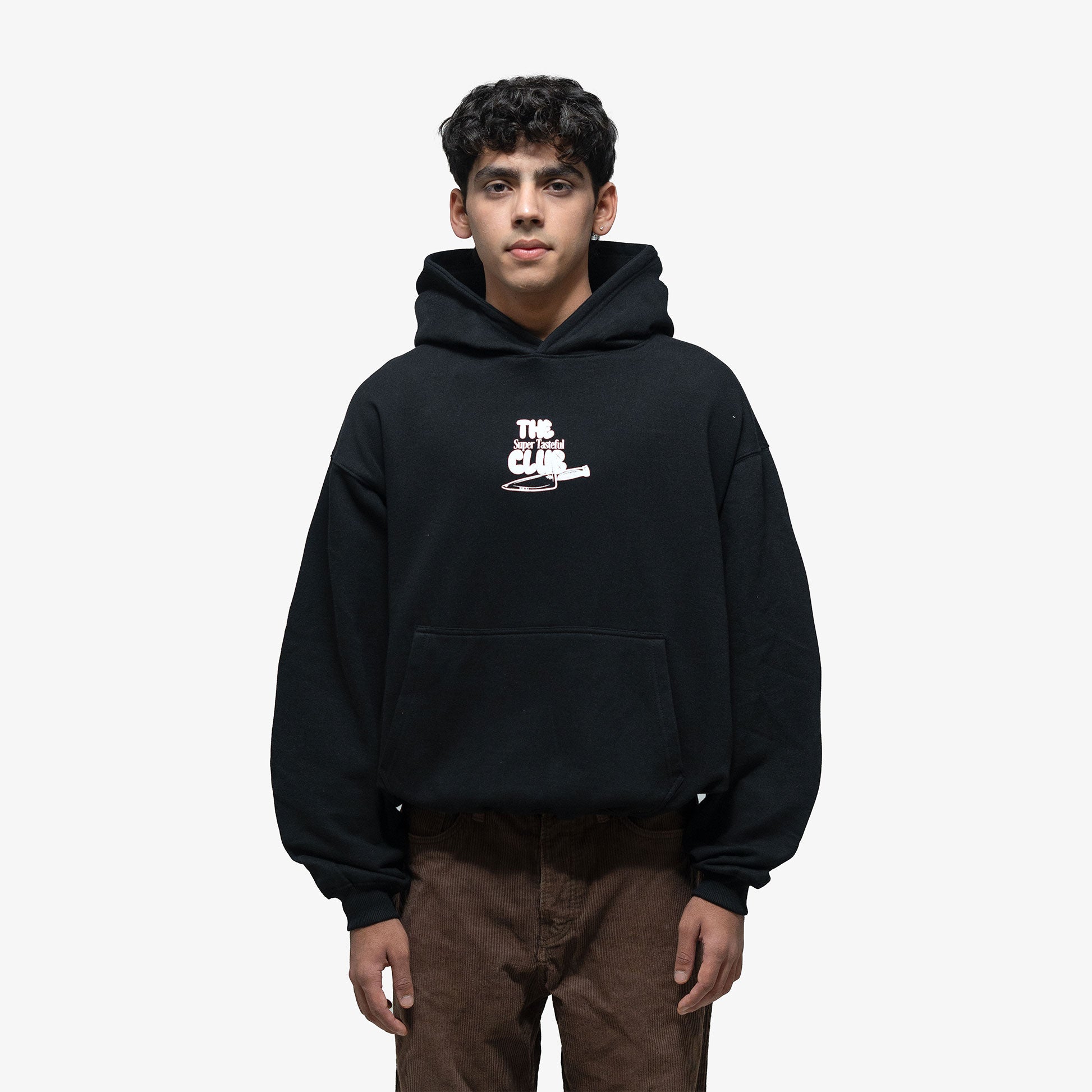 SUPERKICKS | THE BREADWINNER HOODIE { BLACK