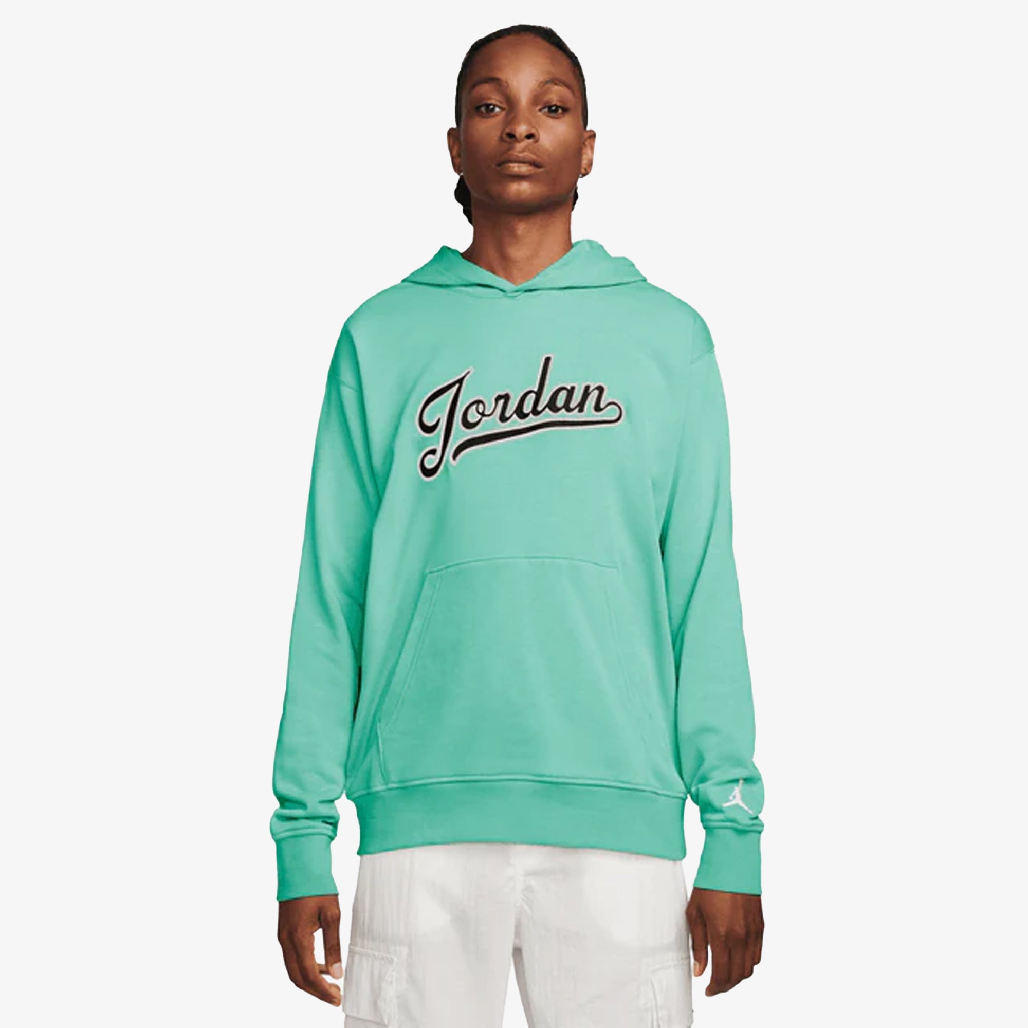 jordan flight hoodie green