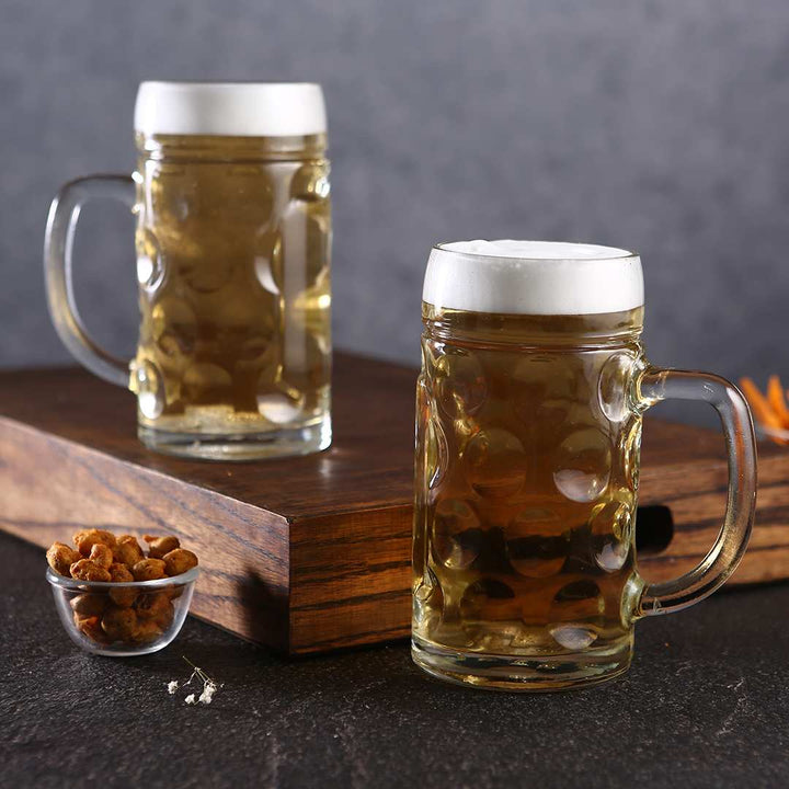 Modena Beer Mug 500 Ml (Set Of 2) by blackree