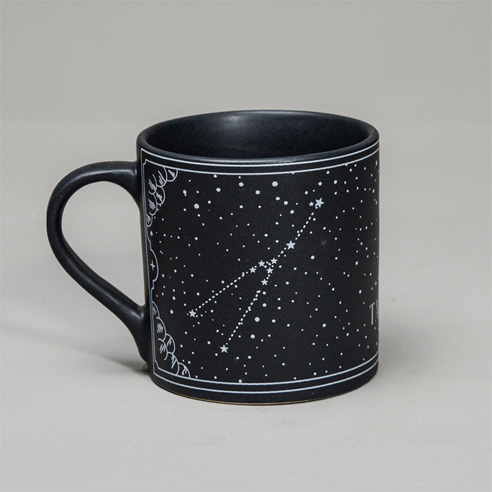 Black - Ceramic Sunsign Theme Coffee Mug Taurus (350ml)