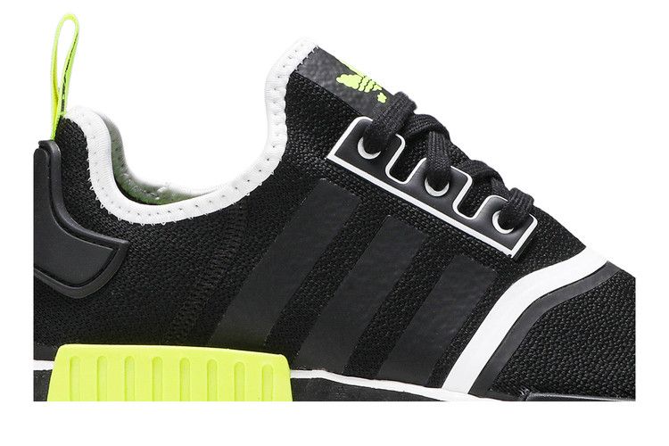 adidas NMD R1 Black Solar Yellow