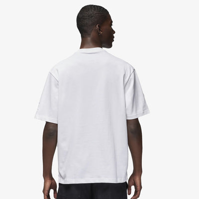 Jordan | SNEAKER PATCH SHORT SLEEVE CREW TEE  { WHITE
