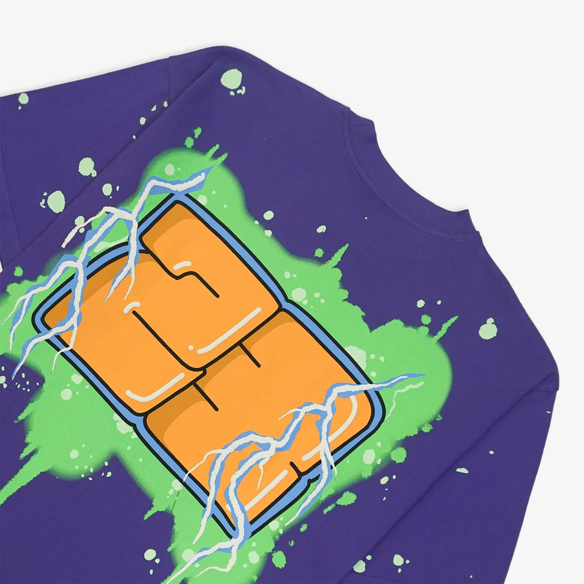 JAYWALKING | BLOTCH 23 T-SHIRT { PURPLE