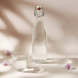 Bormioli Water Bottle - Clear - 1L.