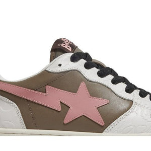 A Bathing Ape Bape Court Sta Brown Pink