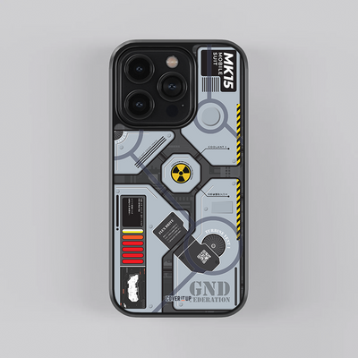 Gundum Circuit X-Ray Glass Case