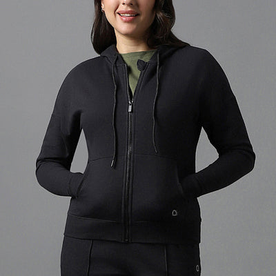 Essential Fleece Hoodie - Black