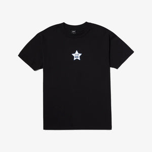 HUF | H STARDUST T-SHIRT  { BLACK