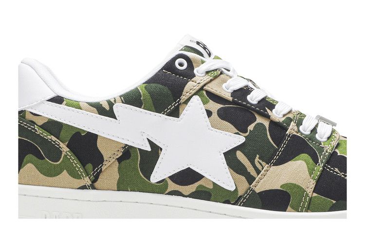 A Bathing Ape Bape Sta Low ABC Camo 20th Anniversary Green