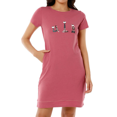 Sleep Dress - Slate Rose