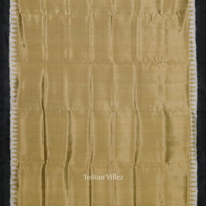 Metallic Gold Black Odisha Ikat Contemporary Designer Saree