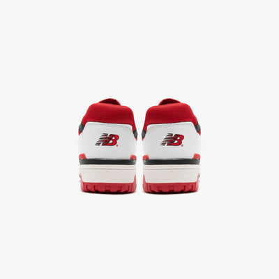 New Balance | BB550 { WHITE/RED