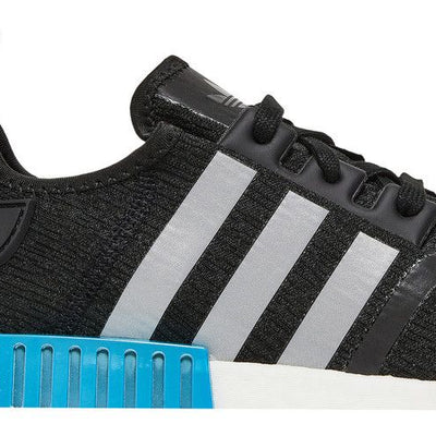 adidas NMD R1 Black Silver Solar Red