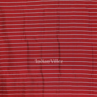 Black Maroon Odia Barnamala Contemporary Silk Saree