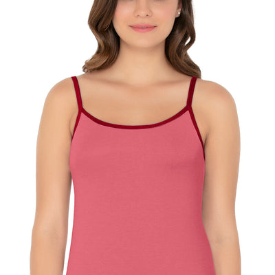 Cotton Camisole - Slate Rose-Crim